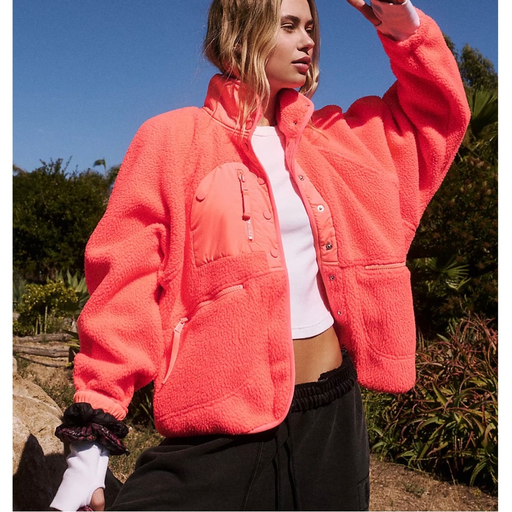 FP Movement by Free People Neon Pink Jacket